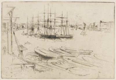 La grande piscina, c.1879 da James Abbott McNeill Whistler